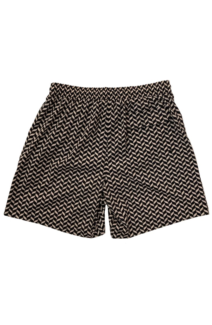 MEN'S BOXER SHORTS HERRINGBONE PRINT