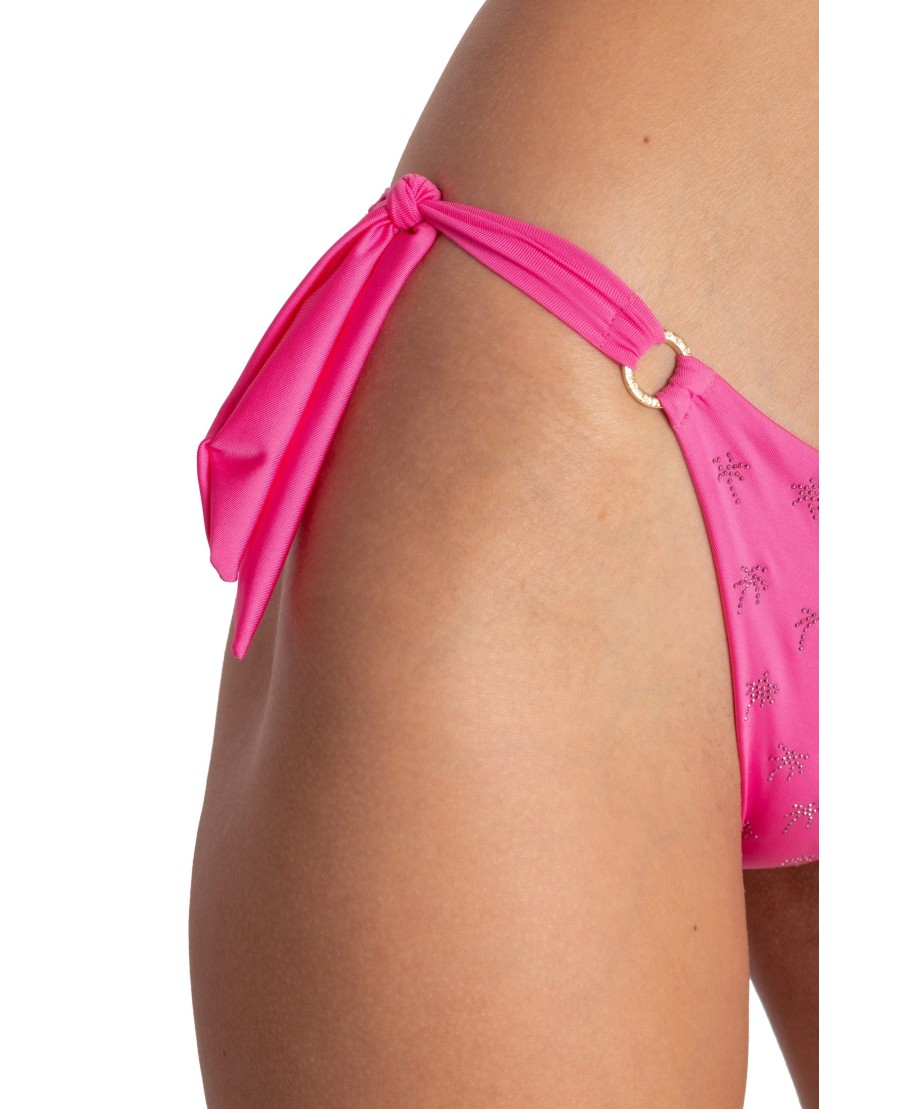 UNDERWIRE BALCONETTE BIKINI WITH MICRO PALM STUDS