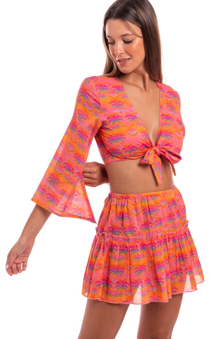 PALMIE' COTTON SHOULDER WRAP