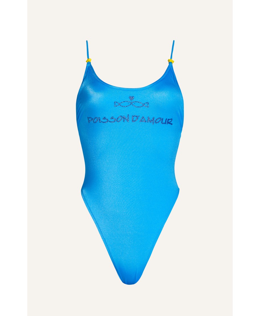 Costume Intero Olimpionico Poisson D'Amour Tinta Unita
