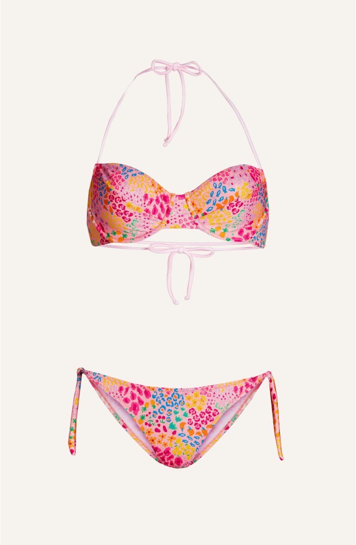 FERRETTO BALCONETTE BRA ALL FRUITS SLIP BOWS