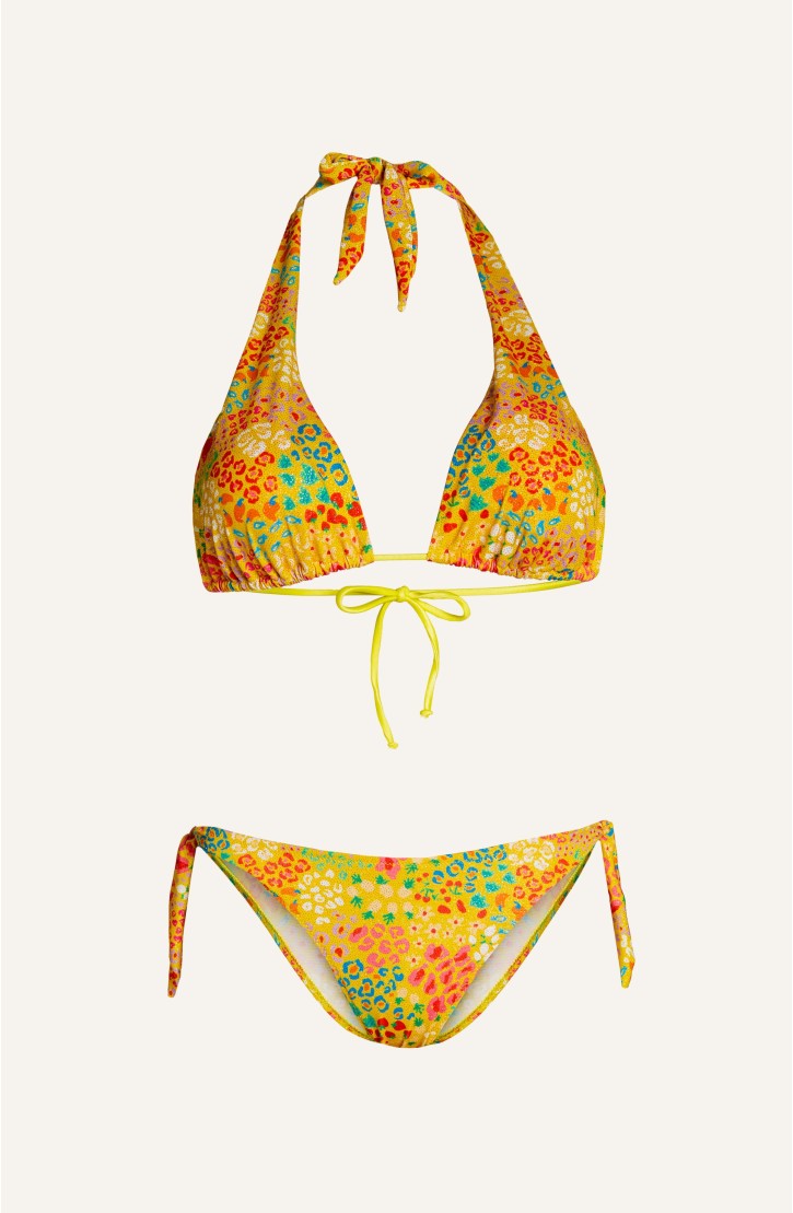 Bikini Triangolo Vela Lurex Tutti Frutti
