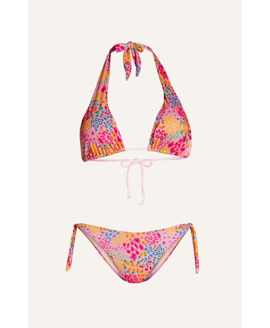 Bikini Triangolo Vela Lurex Tutti Frutti