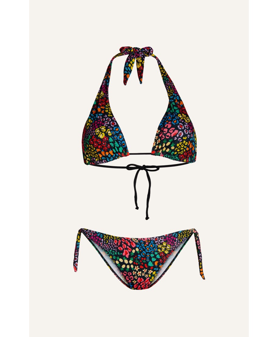 Bikini Triangolo Vela Lurex Tutti Frutti