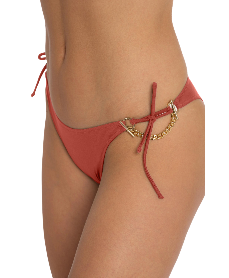 Bikini Triangle Chain Solid Color