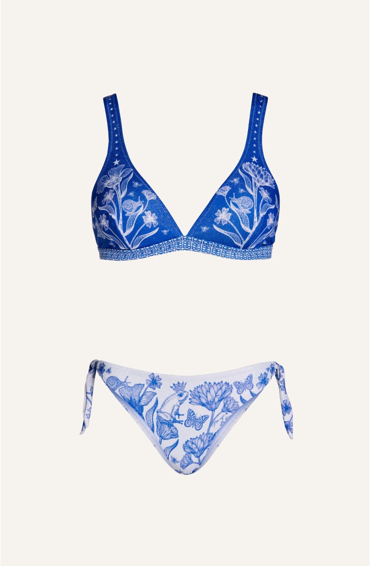 Bikini Brassiere Stampa Principe Azzurro