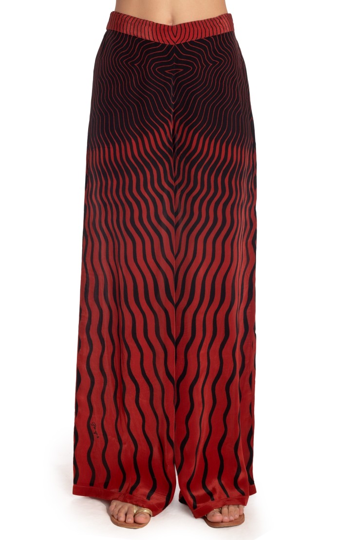 Pantalone Palazzo Viscosa Tiger Sun
