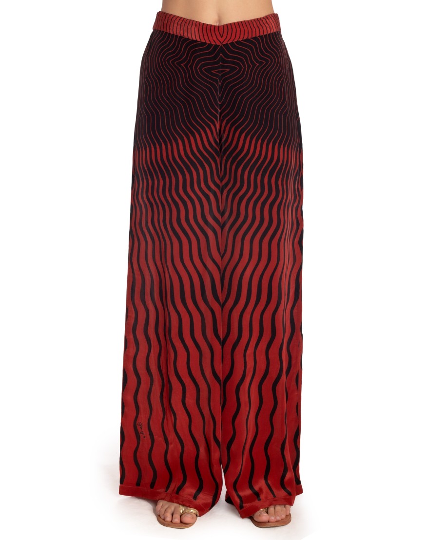 Pantalone Palazzo Viscosa Tiger Sun