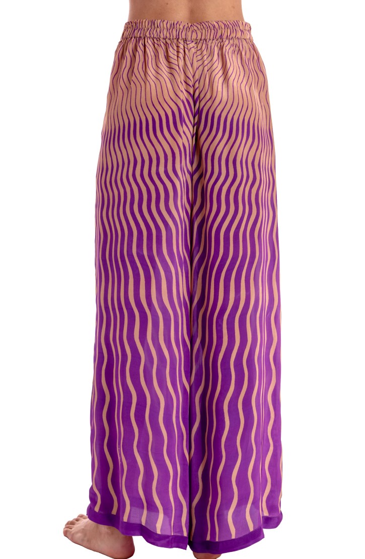 TIGER SUN VISCOSE PALAZZO PANTS