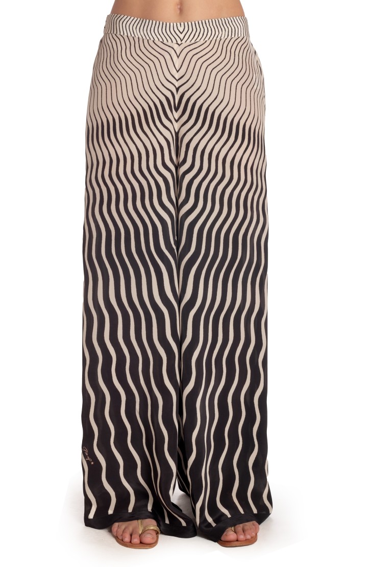 TIGER SUN VISCOSE PALAZZO PANTS