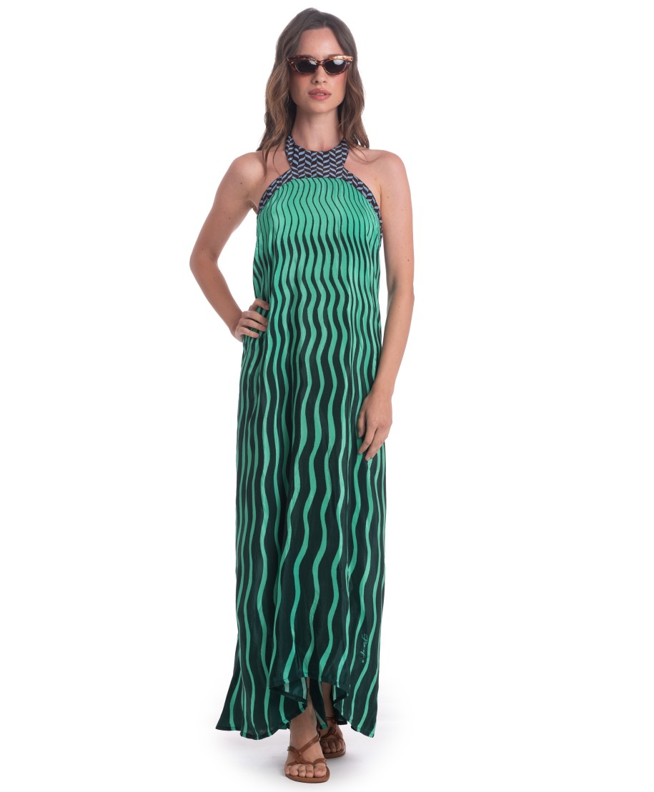 TIGER SUN VISCOSE LONG DRESS