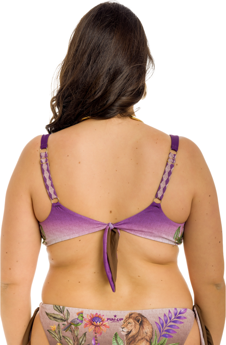 Lion King Curvy Bikini Brassiere Tops