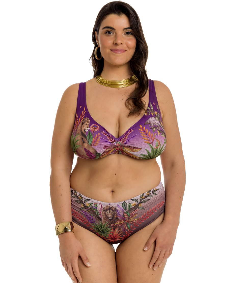 Lion King Curvy High Bikini Briefs