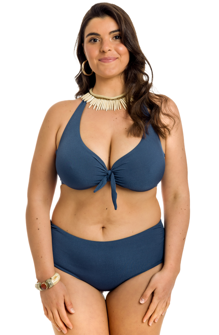 Top Bikini Balconcino Ferretto Costina Curvy