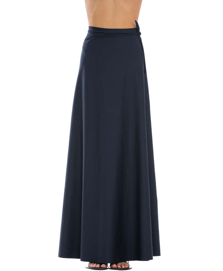 Long Skirt Solid Color