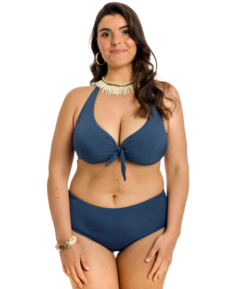 Curvy High Rib Bikini Briefs