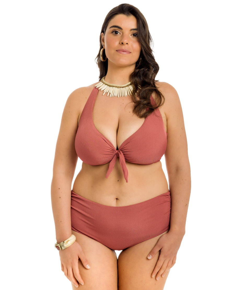Curvy High Rib Bikini Briefs