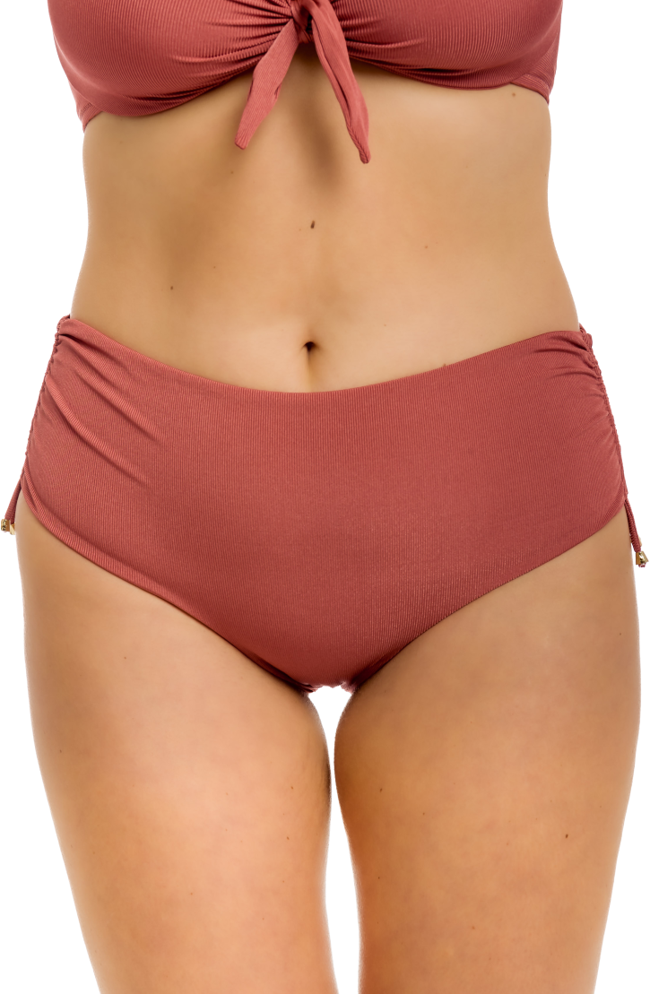 Curvy High Rib Bikini Briefs