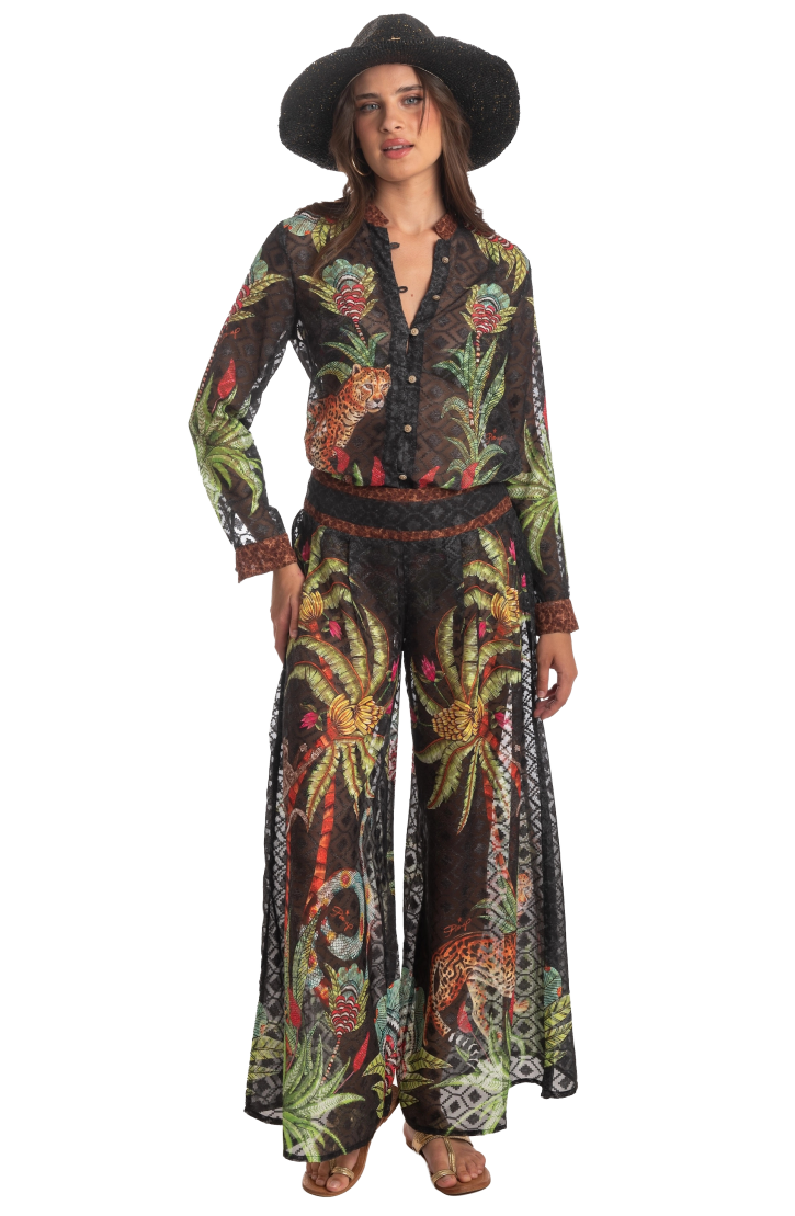 Shirt Safari Print