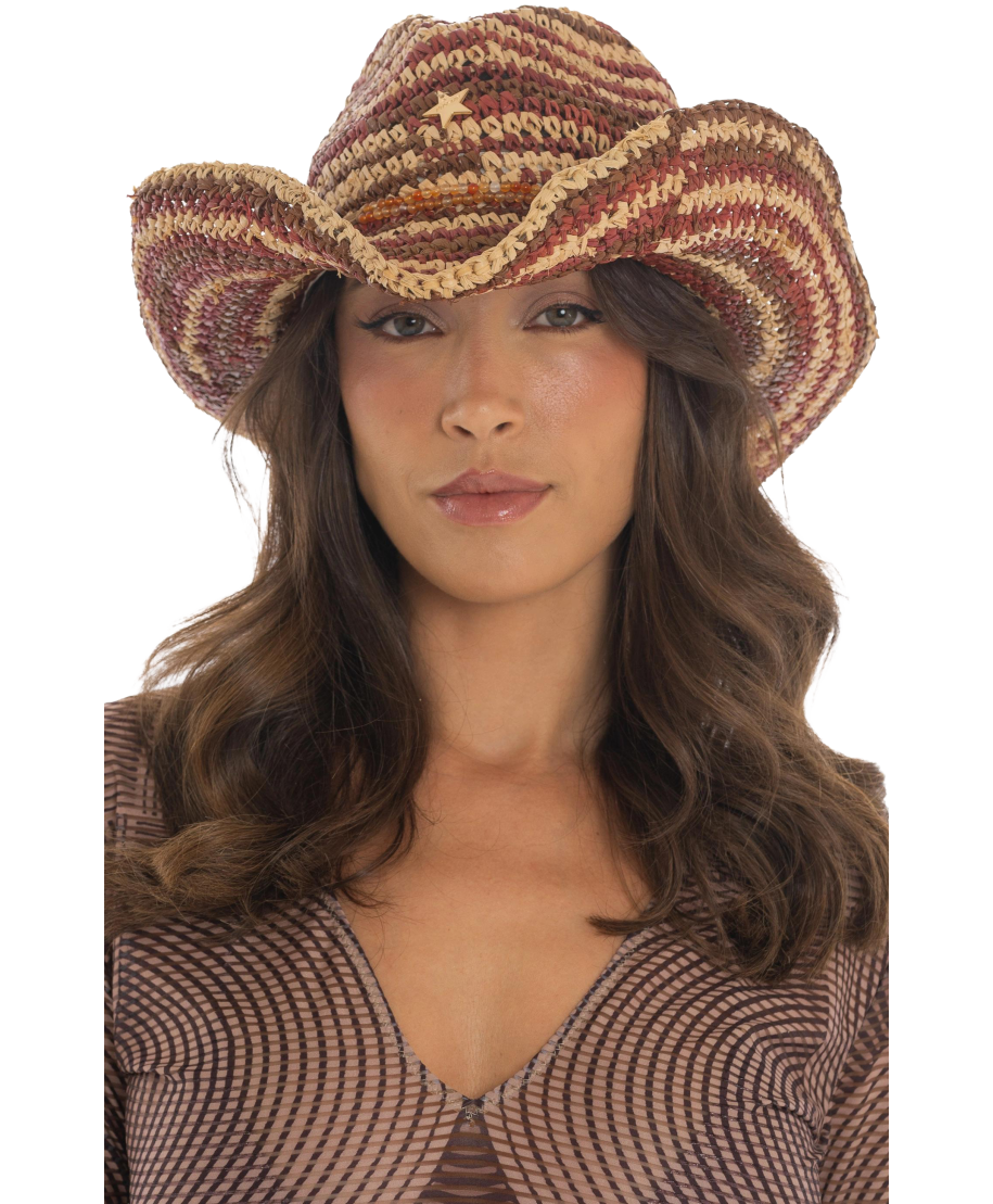 Cowboy Hat Pin-Up Stars