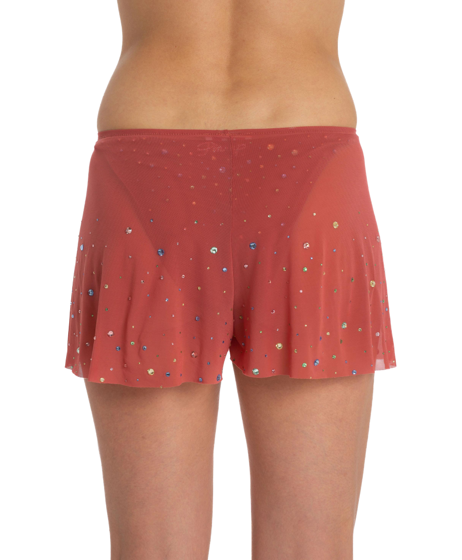 Shorts Tulle Pioggia di Strass