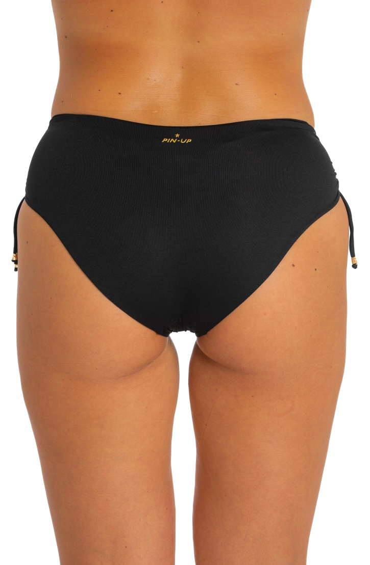Slip Bikini Alto Pioggia di Strass Curvy