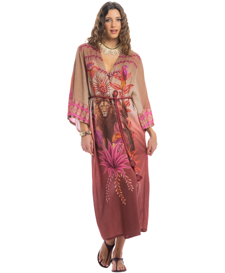 Lion King Long Kimono