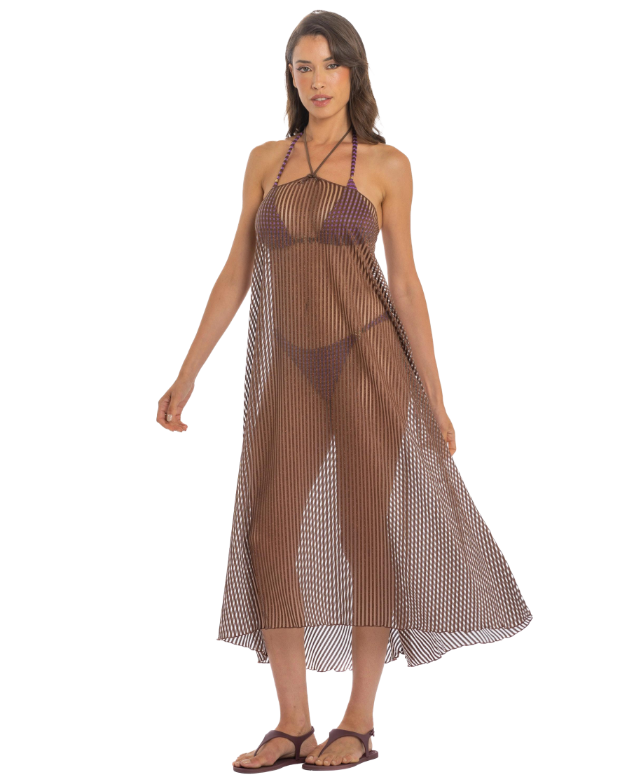 Gold Line Pareo Dress