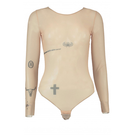 Ametista Body with Long Sleeve and tattoo