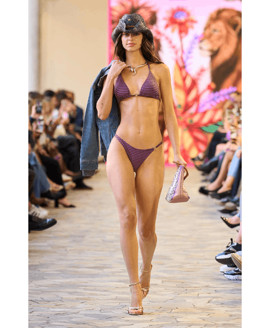 Triangle Bikini Gold Line