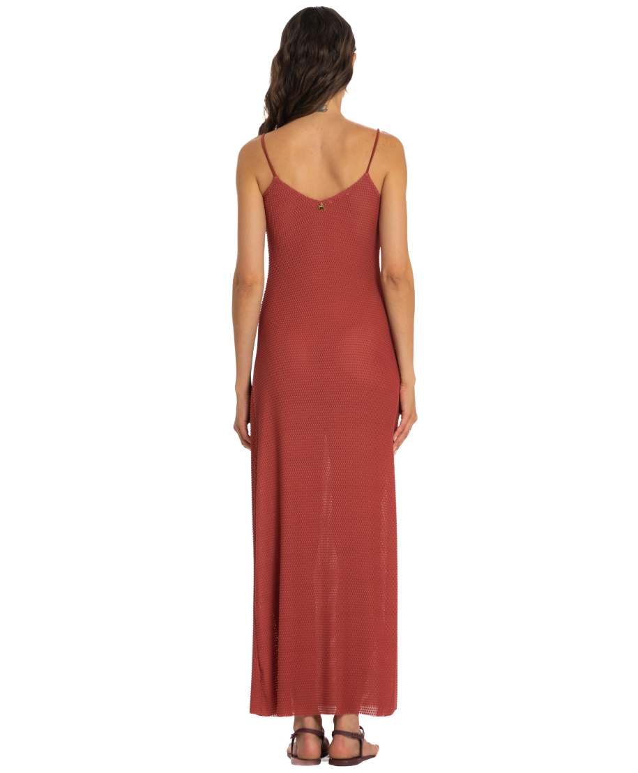 Crochet Long Sheath Dress