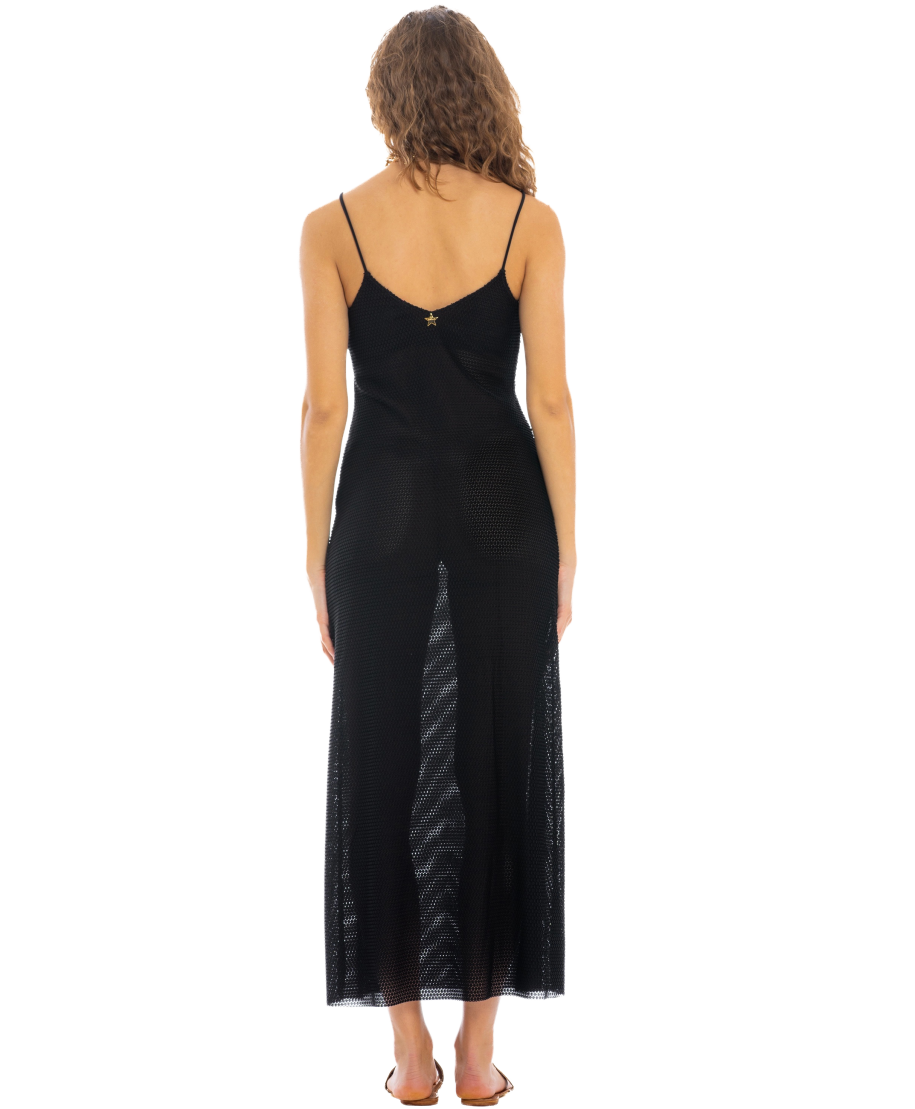 Crochet Long Sheath Dress