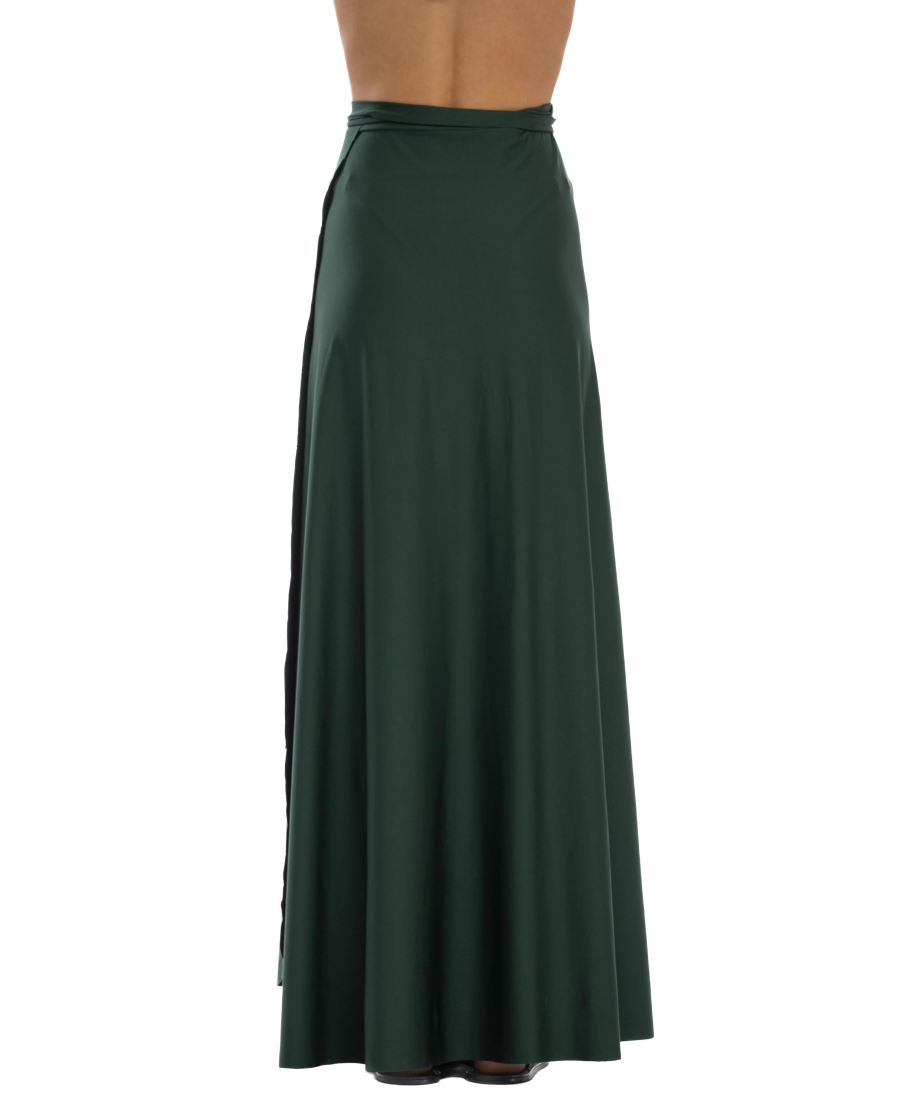 Long Skirt Solid Color