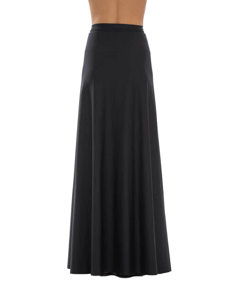 Long Skirt Solid Color