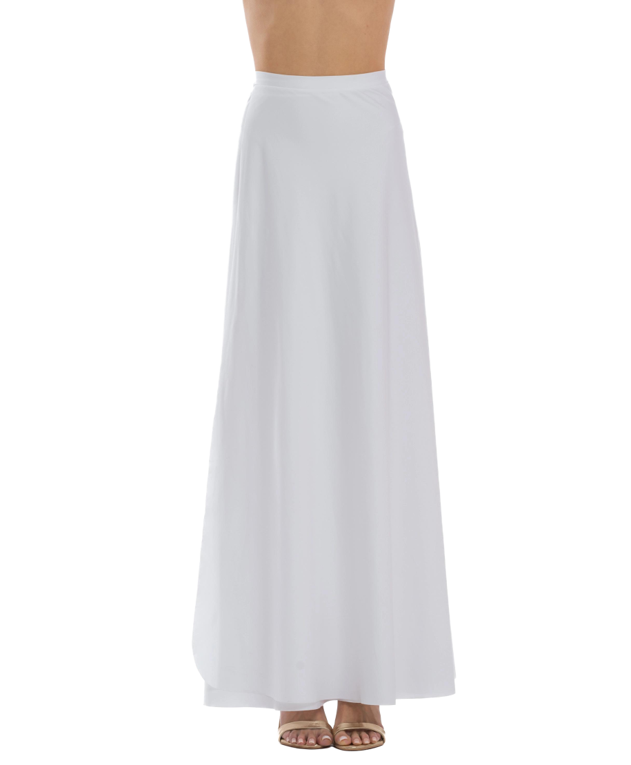 Long Skirt Solid Color