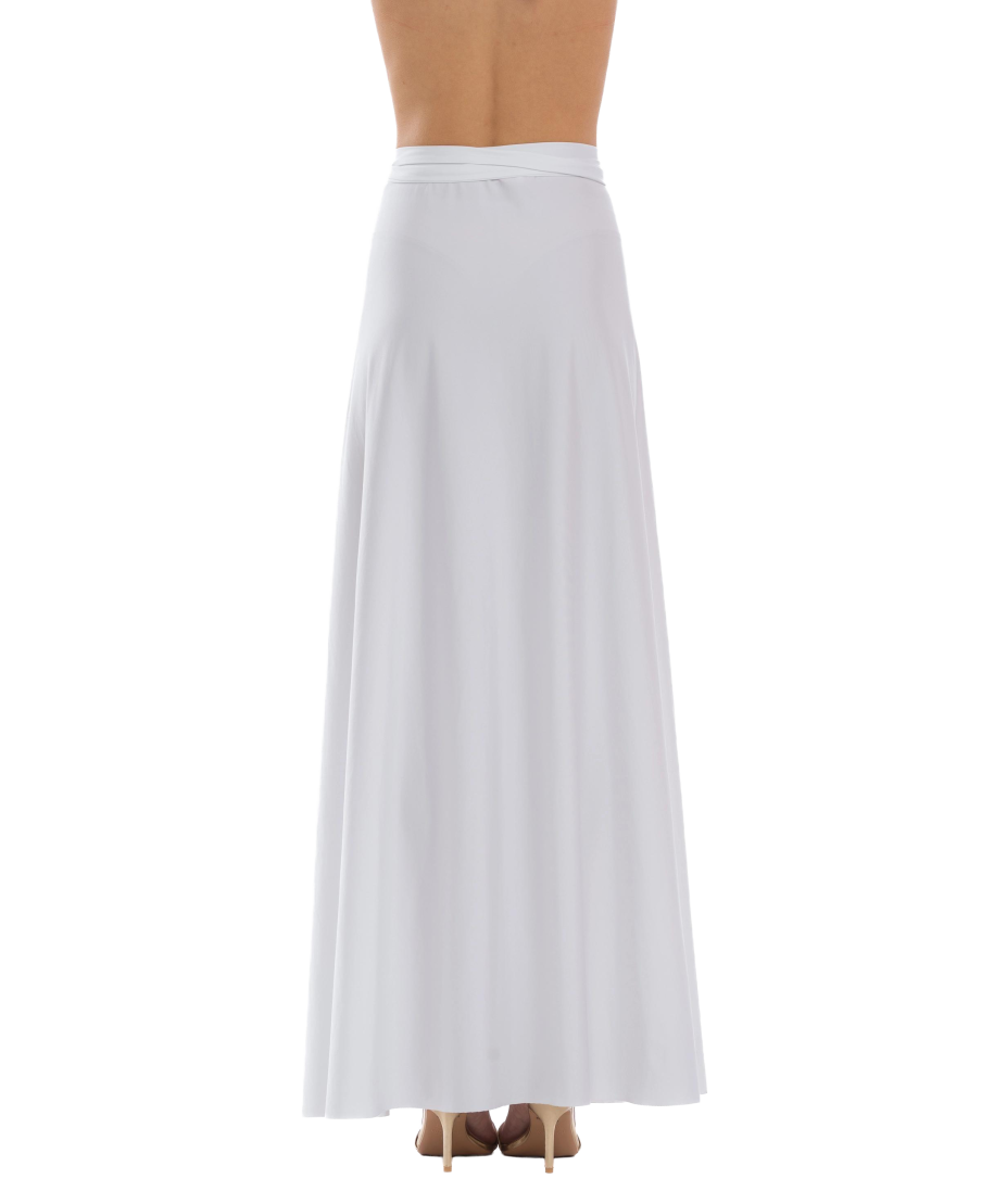 Long Skirt Solid Color