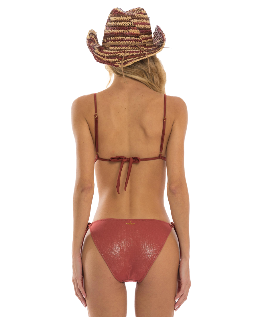 Bikini Triangolo Lamè Tulle