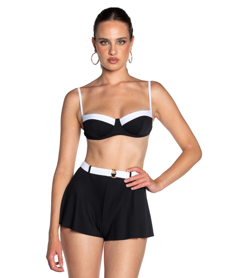 Shorts w/belt Pin-Up Club series