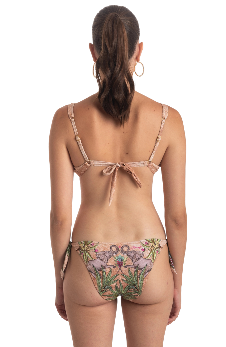 Brassiere Bikini Safari Print