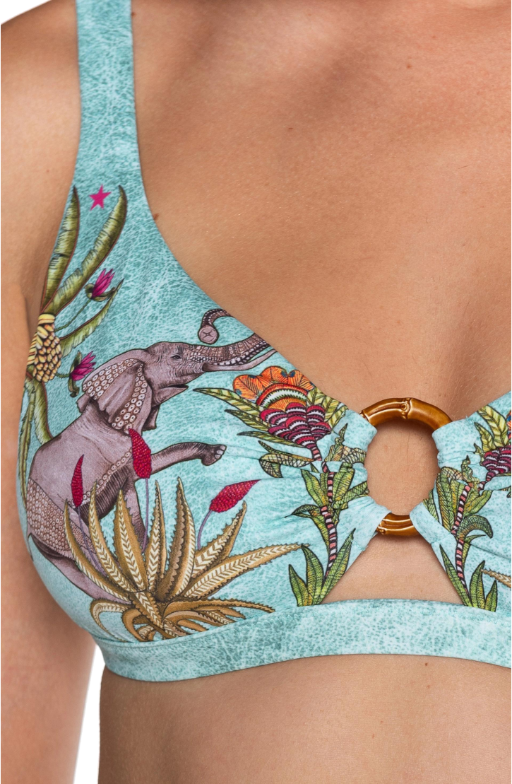 Brassiere Bikini Safari Print