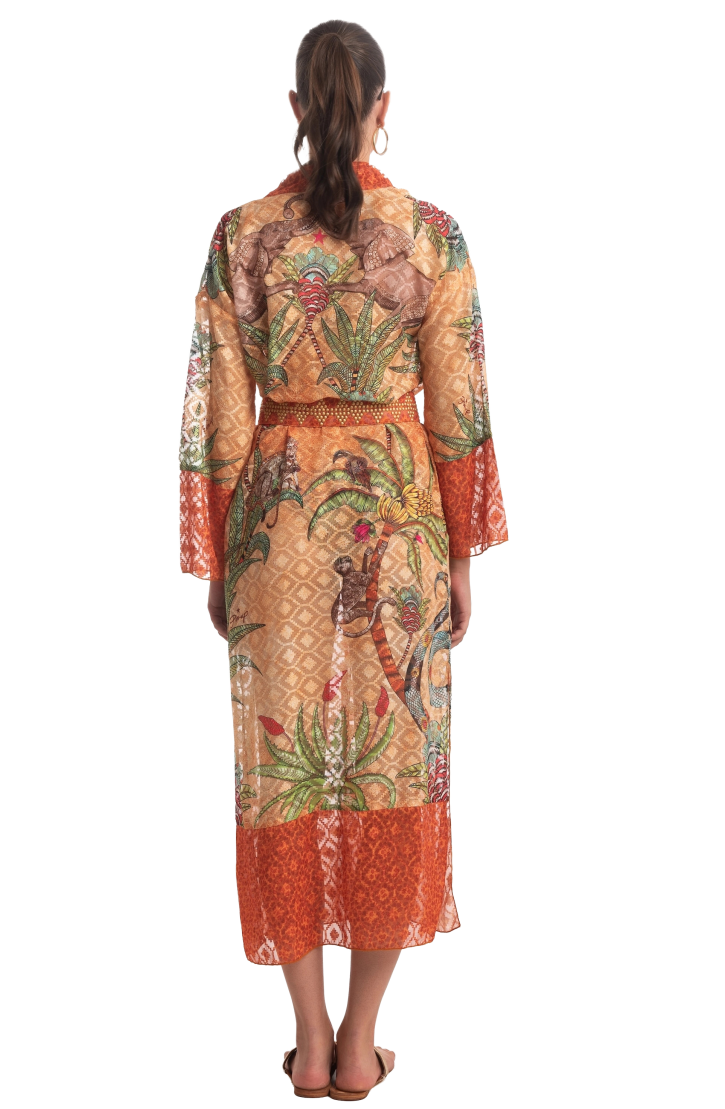 Kimono Lungo Safari