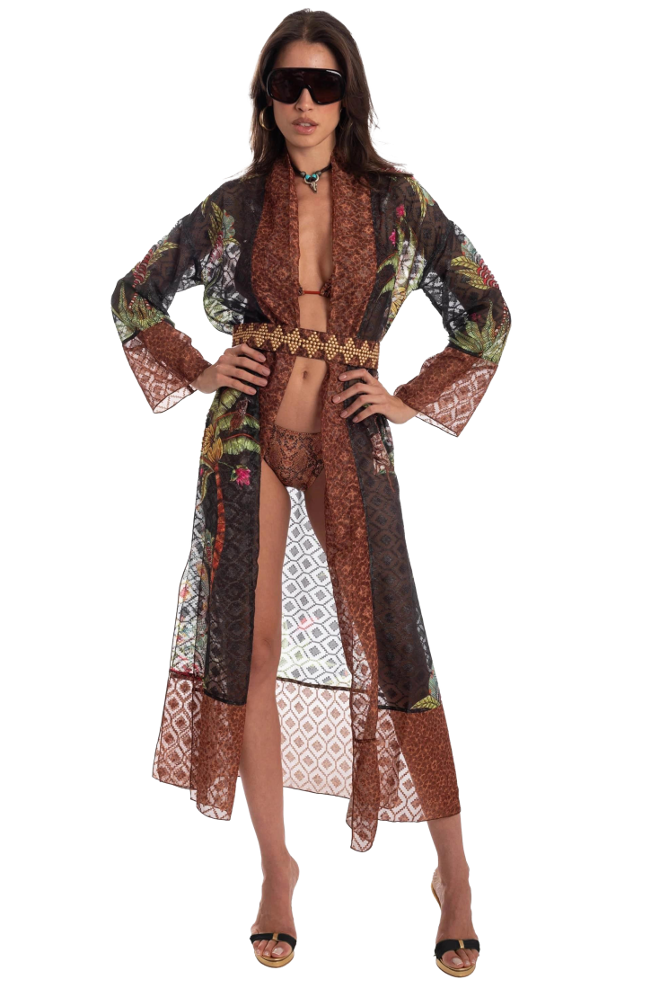 Kimono Lungo Safari