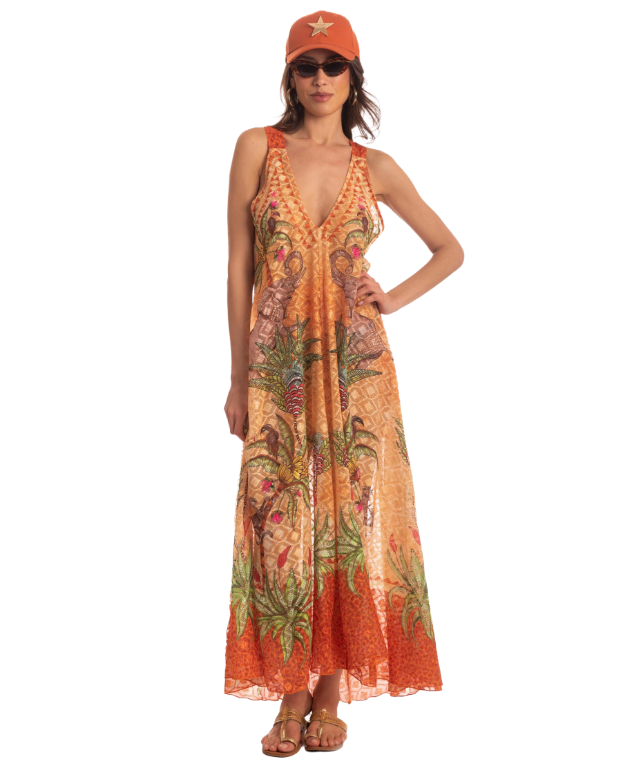 Abito Foulard Safari