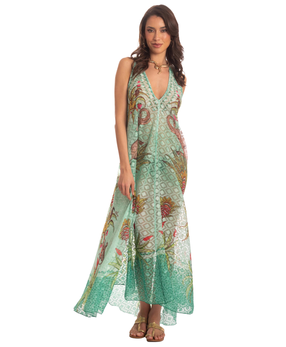 Safari Foulard Dress