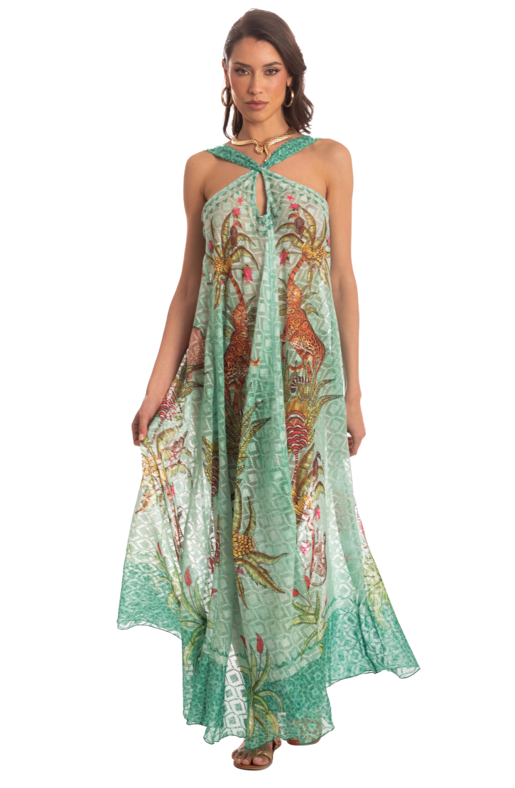 Safari Foulard Dress