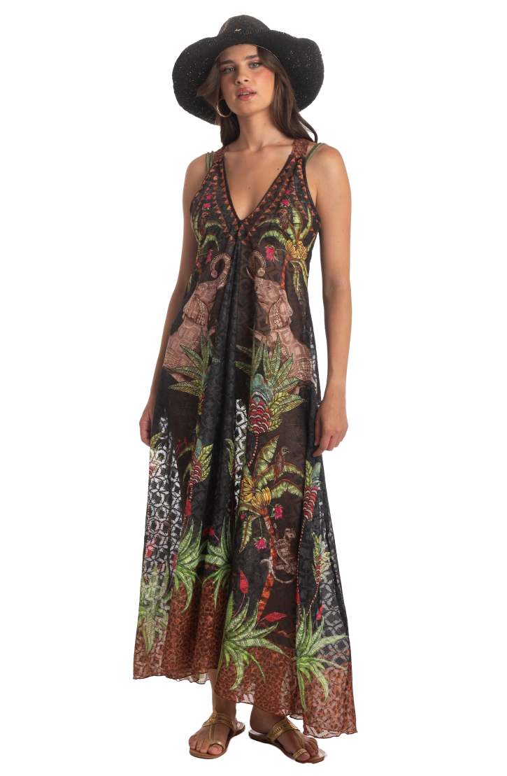 Safari Foulard Dress