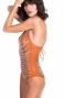 Costume Da Bagno Intero Foglia e Strass Pin-Up Stars - 14
