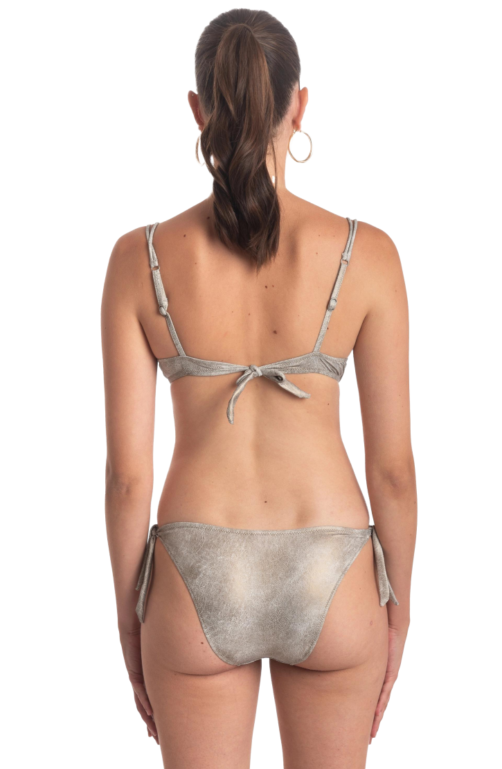 Bikini Balconette Underwire Vegan Leather