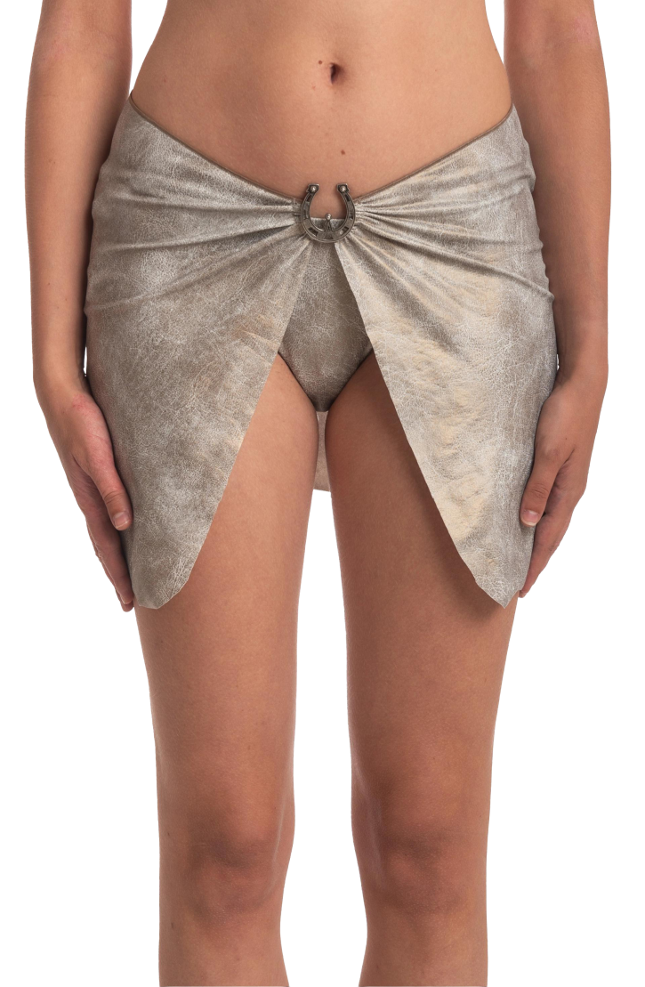 Pareo Skirt Vegan Leather