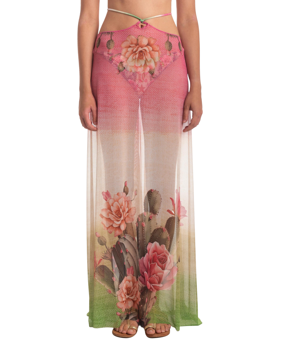 Abito Pareo Tulle Fiore del Deserto